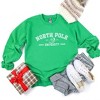 Simply Sage Market Women's Graphic Sweatshirt North Pole University Santa - 3 of 4