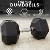 Synergee Rubber Hex Dumbbells Singles - 2 of 4