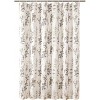 Kate Aurora Angelique Watercolor Floral Fabric Shower Curtain - Standard Size - 3 of 4