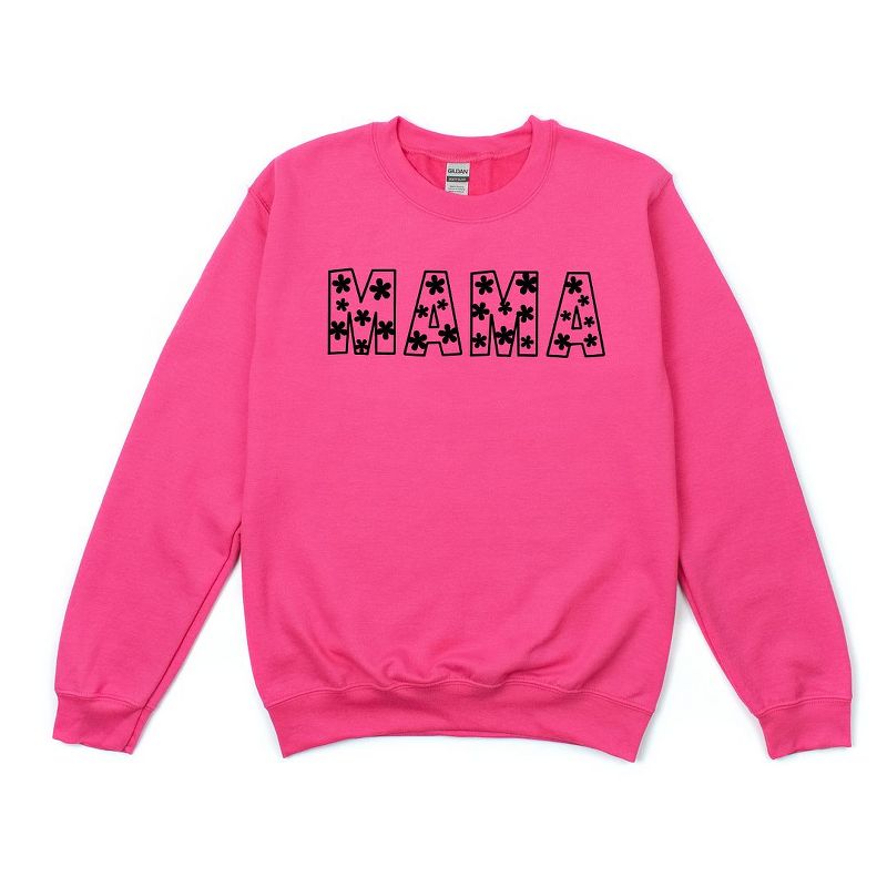 Simply Sage Market Women's Graphic Sweatshirt Flower Mama Bold, 1 of 5