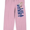 Juniors Looney Tunes Sleep Pant- Soccer Frenzy, Lola bunny on cradle pink - 2 of 4