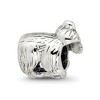 Black Bow Jewelry Sterling Silver Baby Bear Bead Charm - 4 of 4