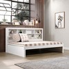 Donco Kids FULL BOOKCASE DAYBED WHITE - 4 of 4