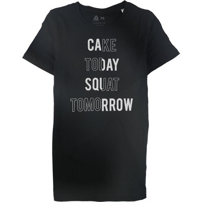 Reebok Womens Cake Today Graphic T-Shirt