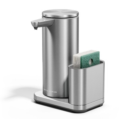 Simplehuman 14 oz. Sensor Pump with Caddy, High-Grade Brass Steel