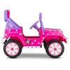 Kid Trax 6V Disney Minnie Mouse Flower Power 4x4 Powered Ride-On - Pink - image 4 of 4