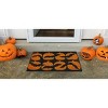 Tag 1'6" x 2'6"  Bats And Pumpkins Coir Mat Rectangle Indoor and Outdoor Coir Door Welcome Mat - 2 of 3