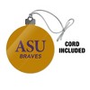 Alcorn Secondary Logo Acrylic Christmas Tree Holiday Ornament - 3 of 4