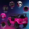 12V Kids Ride On Truck Car with Remote Control, Spring Suspension, Various Speeds, LED Lights, Music, and Safety Belt, Electric Ride On Car Toys - 3 of 4