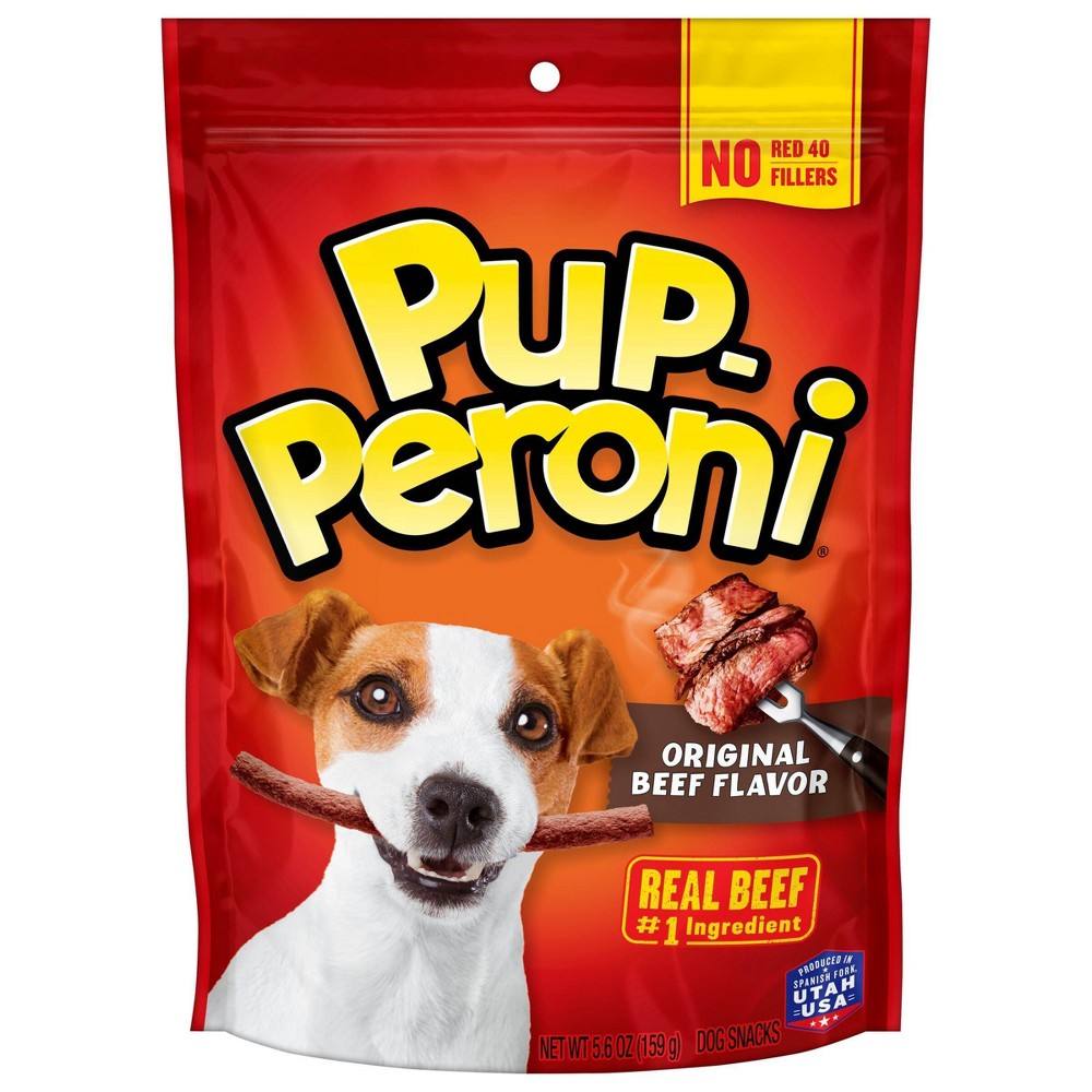 Photos - Dog Food Pup-Peroni Treats Peroni Beef Flavor Chewy Dog Treats - 5.6oz