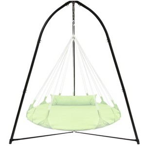 Sorbus Hanging Swing Chair Stand Frame- for Indoor & Outdoor Relaxation, Holds Up to 330 lbs, No Trees or Drilling Needed - 1 of 4
