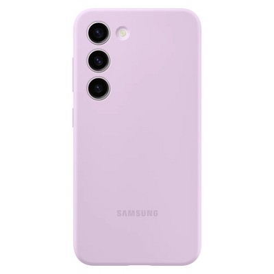 Samsung - Silicone Case For Samsung Galaxy S23 - Lavender
