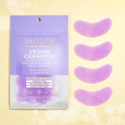 Pacifica Vegan Ceramide Hydration Fill Undereye &#38; Smile Line Jelly Patches - 0.33 fl oz