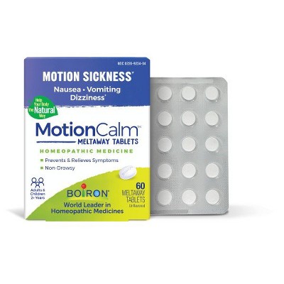 MotionCalm by Boiron Homeopathic Medicine For Motion Sickness  -  60 Tablet
