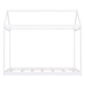 YOOCOZZ Kids’ Twin Size House-Shaped Bed Frame, Minimalist and Child Interest Design - 1 of 4