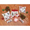 C&F Home 6" x 12" 3 Dogs Wearing Winter Christmas Sweaters and Scarves Printed Small Petite Accent Throw Pillow - 4 of 4