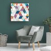 24" x 24" Victoria Borges 'Bright Mosaic I' Unframed Wall Canvas - Trademark Fine Art: Modern Abstract Artwork - 4 of 4