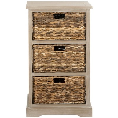 Halle Storage Side Table - AMH5738 - Safavieh Couture