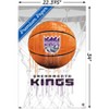 Trends International NBA Sacramento Kings - Drip Basketball 21 Unframed Wall Poster Prints - 3 of 4