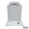 Big Dot of Happiness Graveyard Tombstones - Shaped Fill-in Invitations - Halloween Party Invitation Cards with Envelopes - Set of 12 - 3 of 4