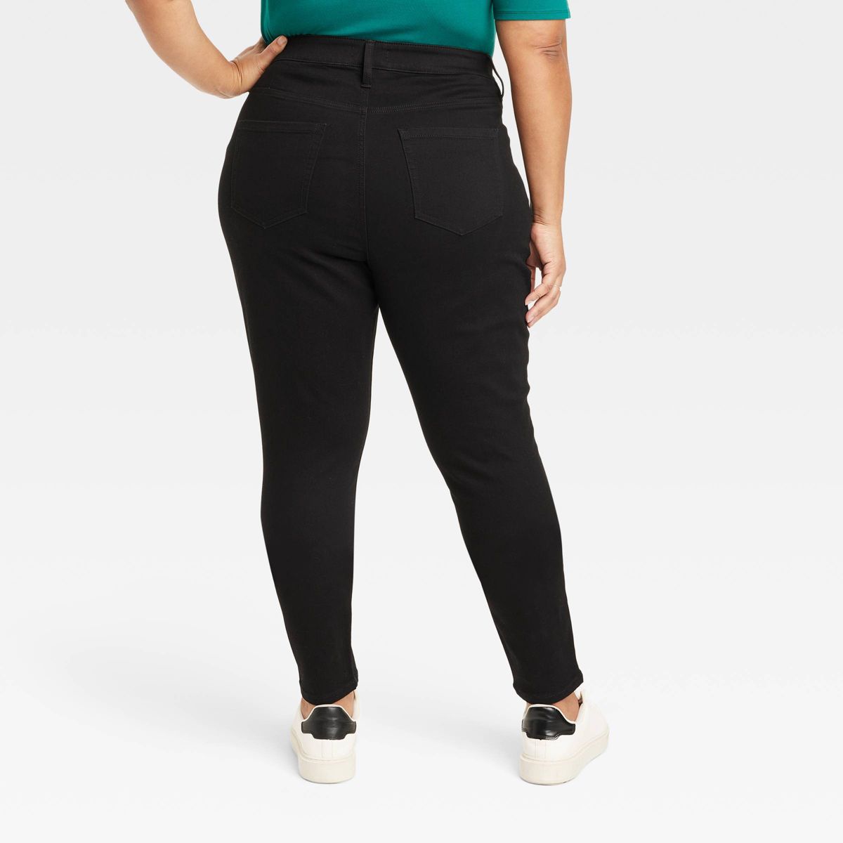 Women's High-Rise Skinny Jeans - Ava & Viv™ Full Length - thumbnail 2