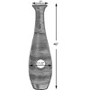 Uniquewise  38-inch Tall Artificial Rattan Floor Vase in Elegant Beige - Statement Piece for Living Room Decor, Entryway, or Hallway - 2 of 4