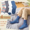 FURNIinspire 4 Pairs Socks Warm Cozy Gifts for Women Fluffy Fuzzy Sock Plush Sleeping Slipper Socks Soft Warm Fabric, Multicolored, 7.02"*8.58"*1.56" - 4 of 4