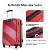 Summit Adventure 3-Piece Pc+Abs Lightweight Suitcase With Two Hooks - 2 of 4