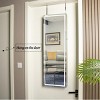Fashion Simple Jewelry Armoires, Jewel Armoire With Led Lights, Jewelry Cabinet Can Be Hung On The Door Or Wall-Cuddlewood - 2 of 4