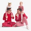 Primary Kids Organic Pj Pant In Candy Canes - 2 of 2