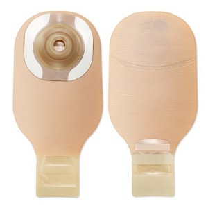 Premier Ostomy Pouch Drainable up to 1" Stoma 12"L 1pc System Beige 8954, 5 Ct - 1 of 3