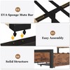 Platform Bed Frame with Wood Headboard, Under Bed Storage & Strong Wood Slats, No Box Spring Needed, Noise Free & Easy Assembly, Rustic Brown - 4 of 4