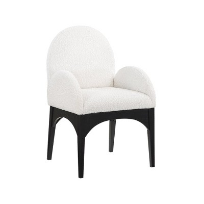 Meridian Furniture,Waldorf Boucle Fabric Dining Chair