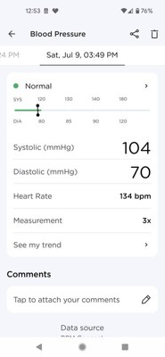 BPM Connect - Digital Blood Pressure Monitor with Health Mate App -  Biometric Sports Solutions