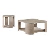 Treasure Trove Accents Freemont End Table Natural - 4 of 4