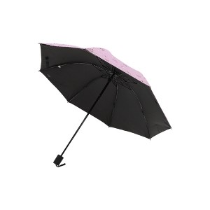 Unique Bargains Portable Umbrella 8-Rib Duck Print Manual Sunshade Impact Cloth Vinyl 39.37"x27.17" 1 Pcs - 1 of 4