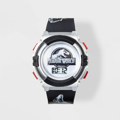 Boys' Jurassic World Watch - Silver/Black