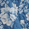 Collections Etc Eden Floral Patchwork Scalloped Edge Quilt - 3 of 3