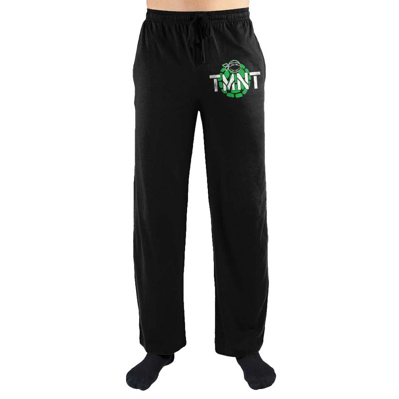 TMNT Shell Print Men's Loungewear Sleep Lounge Pants, 1 of 2