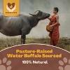 WhiteTail Naturals Water Buffalo Horns – 3-Pack Medium Odorless Chew Bones for Aggressive Chewers & Puppies - 2 of 4