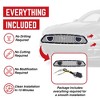 AMERICAN MODIFIED Front Upper Grille Compatible with 2013-2014 Ford Mustang GT V6, Mach 1, Matte Black - 4 of 4