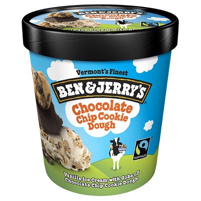Ben & Jerry's Ice Cream Chocolate Chip Cookie Dough - 16oz