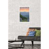 Trends International Lantern Press - Great Smoky Mountains Spring Flowers Framed Wall Poster Prints - 2 of 4