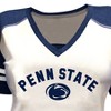 NCAA Penn State Nittany Lions Women's Plus Size Short Sleeve V-Neck Yoke T-Shirt - 3 of 3