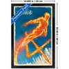 Trends International Marvel Fantastic Four: First Steps (2025) - The Human Torch Framed Wall Poster Prints - 3 of 4