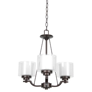 Sunset Lighting Abbot 3-Light Chandelier in Provincial Bronze - 1 of 3