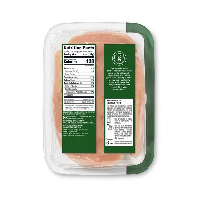 Fresh Organic Air Chilled Boneless & Skinless Chicken Breasts - 0.75-2.25lbs - price per lb - Good & Gather™