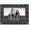 PosterPalooza | 28x21 Wide Bamboo Picture Frame, UV Acrylic, 4 Finishes - Brown, Black, Silver, and Natural - 2 of 4