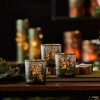Frosted Pine Mercury Glass Candle Holder (Set of 3) - 3 of 4