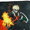 My Hero Academia Blanket Katsuki Bakugo Plush Fleece Lightweight Throw 45" X 60" Multicolored - 2 of 4